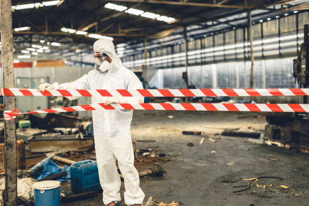 Professional Drug Lab Cleanup technician working in Nunda, SD
